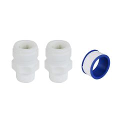 3/4" Solderless Water Filter Connector Kit