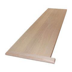 48" x 11.50" Oak Reversible Stair Tread