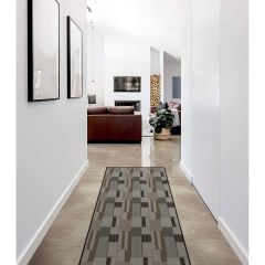 36" x 50' Brick Grey Shell Runner