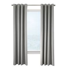 52" x 84" Newberry Greige Blackout Curtain