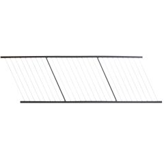 Fortress Fe26 Cable Rail Vertical Stair 34" x 8' Black Sand