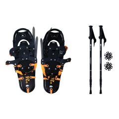 24" Medium Snow Shoes With Poles