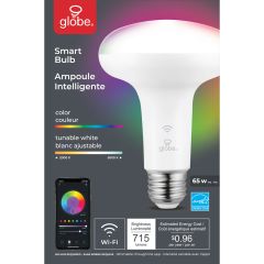 10 Watt BR30 LED Dimmable WiFi Colour Changing Smart Bulb