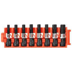 Trépans rapportés à chocs Torx 1 po 8 pièces à pince perso