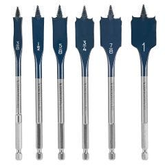 Daredevil Standard Spade Bit Set- 6 Piece
