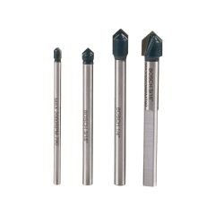 4 Piece Glass and Tile Bit Set