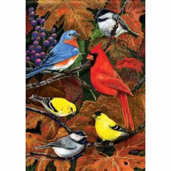 Through The Grapevine Garden Flag