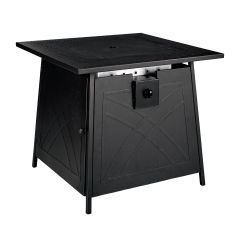 Bali 28"  Gas Fire Pit With PVC Rain Cover
