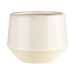 5.5" White Crock Pot