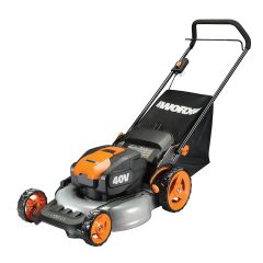 Worx 40V Power Share 20" Lawn Mower Mulching/Side Discharge