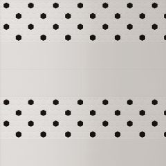 1.5" Colour Wheel White Hexagon Mosaic 9.72 SqFt-12/Pieces