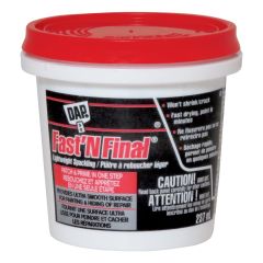 DAP Fast'N Final Lightweight Spackling 237mL