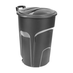 Roughneck 121.1L Wheeled Vented Trash Can