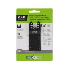 1-1/4" Bimetal Flush Cut (Wood And Metal)  Professional Osci