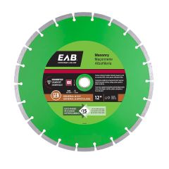 12" Segmented Green Diamond Blade - Exchangeable