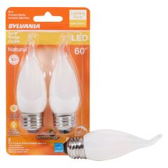 5.5 Watt Dimmable Medium Base LED B10 Bulb-2/Pack