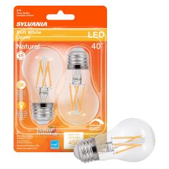 5.5 Watt Dimmable Medium Base LED A15 Bulb-2/Pack