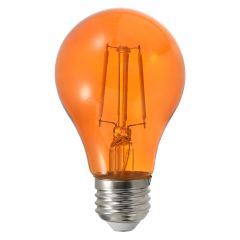 LED A19 Dimmable Light Bulb-Orange
