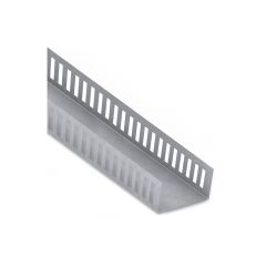6" Slotted Track 10' 16 Gauge