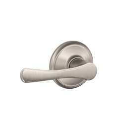 Avila Passage Lever-Satin Nickel