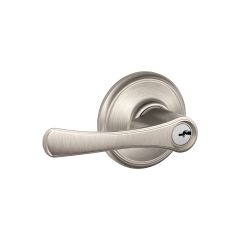 Avila Entry Lever-Satin Nickel