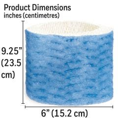 Certified Honeywell Humidifier Replacement Wicking Filter, F