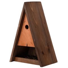 Triangle Bird House and Feeder
