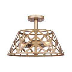 Maud Gold Flushmount