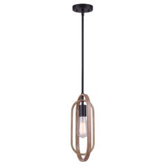Dilan Brushed Brown 1 Light Pendant