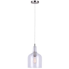 Keeva Brushed Nickel Pendant