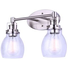 Carson Brushed Nickel- 2 Light