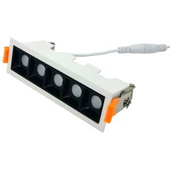 5 Head Dimmable Mini Linear Downlight-10W