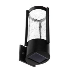 Solar Crackle Glass Patio Light-2/Pack