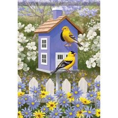 Pop of Gold Garden Durasoft Large Flag