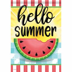 Hello Sweet Summer Garden Durasoft Flag