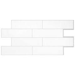 XL Oslo White Smart Tile Mosaik-2/Pack