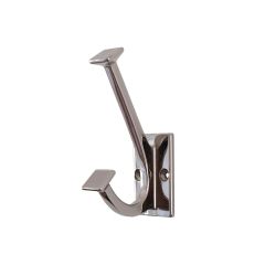 4-7/8" Long Polished Nickel Hook