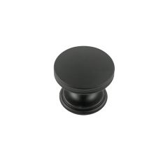 American Diner 1-3/8" Matte Black Knob