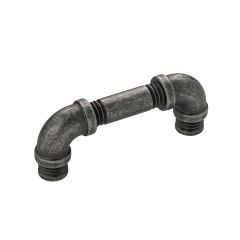 Pipeline 3" Centre To Centre Blacked Nickel Vibed Pull