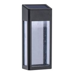 Solar Accent Lights With Cast Aluminum Seeded Glass Lens-2/P