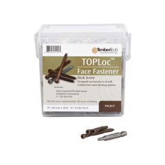 Toploc 350 and Bit, 100 Square Feet-Dark Gray