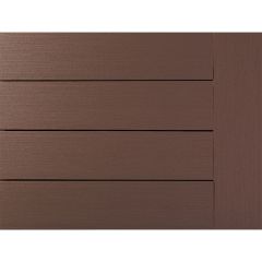 Timbertech Dark Teak Composite 20' Grooved Deck Board