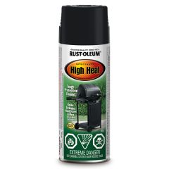 Specialty High Heat Enamel, Satin Black, 340g
