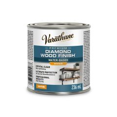 Diamond Wood Finish Crystal Clear, Satin 236mL