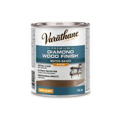 Diamond Wood Finish Crystal Clear, Semi-Gloss 946mL