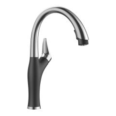 Blanco Artona Pull Down Faucet 1.5 GPM- PVD Steel Anthracite