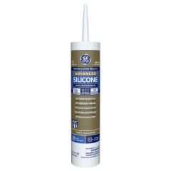 GE Window And Door Silicone II, Black, 299mL