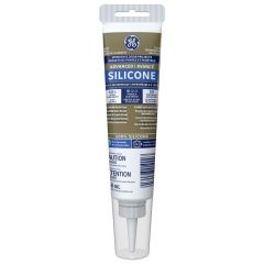 GE Window And Door Silicone II, Clear, 82.8mL