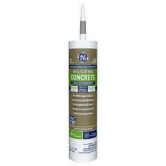 GE Concrete And Masonry Silicone II, Grey, 299mL
