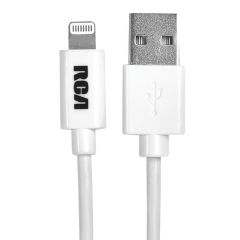 3' White Lightning Connector x USB Power-Sync Cable